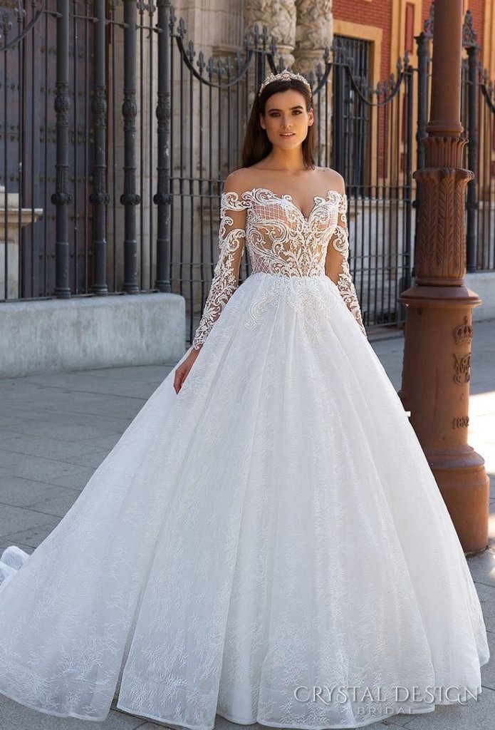 vestido de noiva 2019 princesa